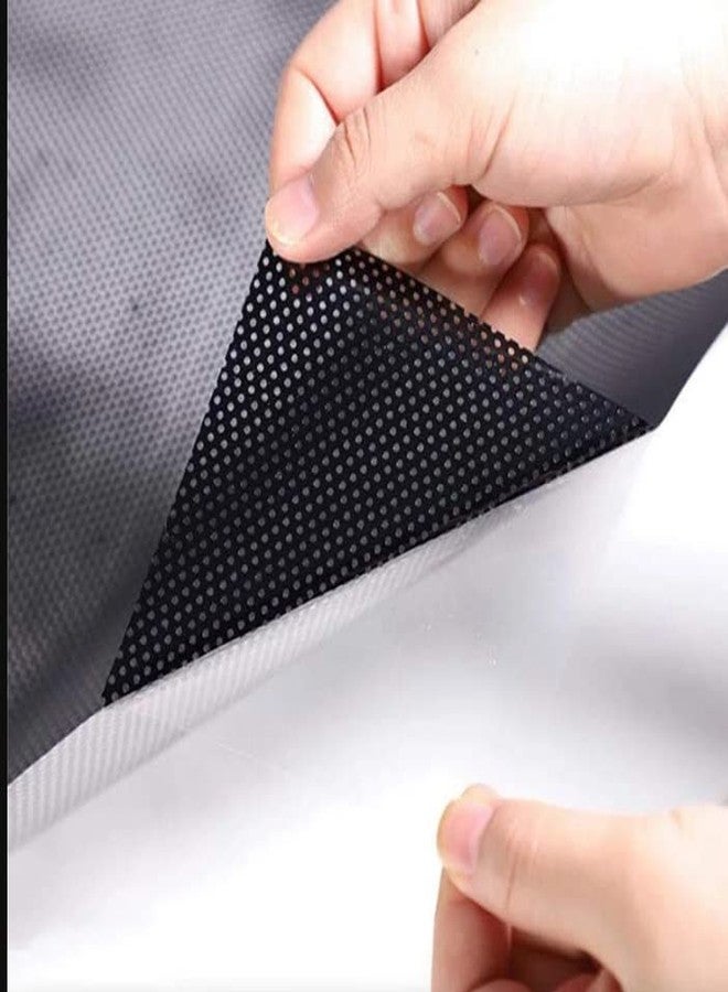 SUNBIRD Self-Adhesive Mesh Window Film Perforated Self Adhesive Black White Dotted One Way Film Privacy Glass Stickers for Home Office Decorat (24 X 48 Inch) - Image 3